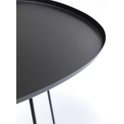 KARE Design Beistelltisch Turin Schwarz- Outdoormöbel