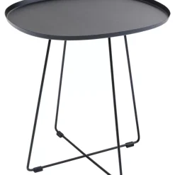 KARE Design Beistelltisch Turin Schwarz- Outdoormöbel