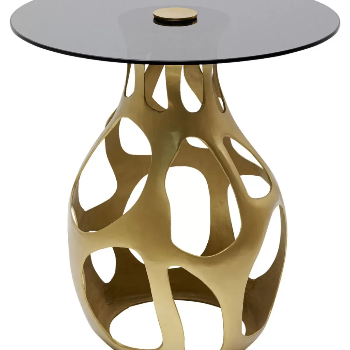 KARE Design Beistelltisch Volcano Gold O60Cm- Tische