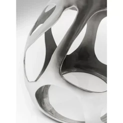 KARE Design Beistelltisch Volcano Silber O60Cm- Tische