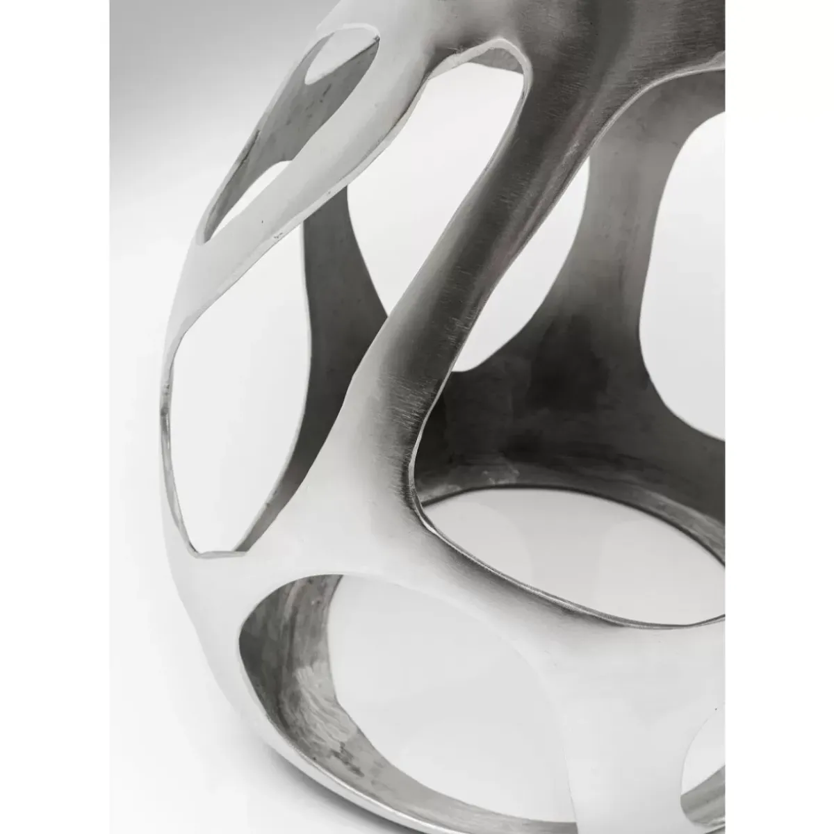 KARE Design Beistelltisch Volcano Silber O60Cm- Tische