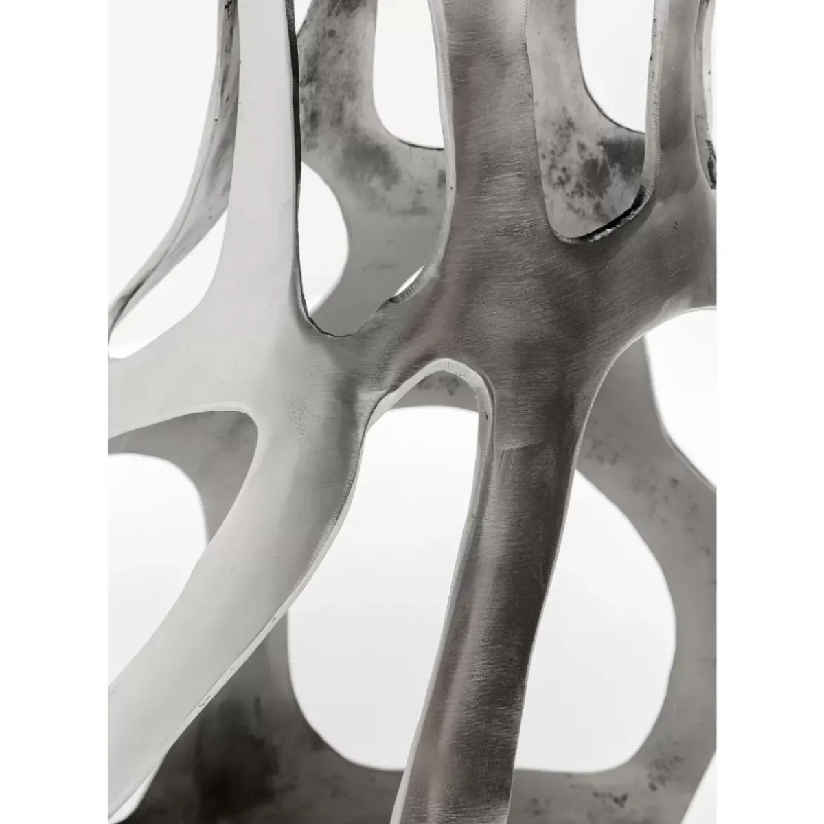 KARE Design Beistelltisch Volcano Silber O60Cm- Tische