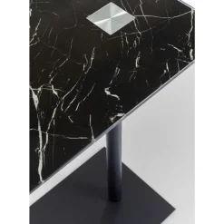 KARE Design Beistelltisch West Coast Schwarz Marble 50X34Cm- Tische