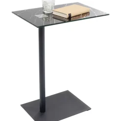 KARE Design Beistelltisch West Coast Schwarz Marble 50X34Cm- Tische
