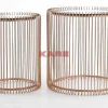 KARE Design Beistelltisch Wire Copper (2/Set) O44Cm- Tische