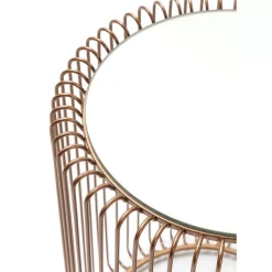 KARE Design Beistelltisch Wire Copper (2/Set) O44Cm- Tische