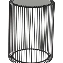 KARE Design Beistelltisch Wire Schwarz (2/Set) O44Cm- Tische