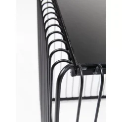 KARE Design Beistelltisch Wire Square Schwarz (2/Set) 45X45Cm- Tische