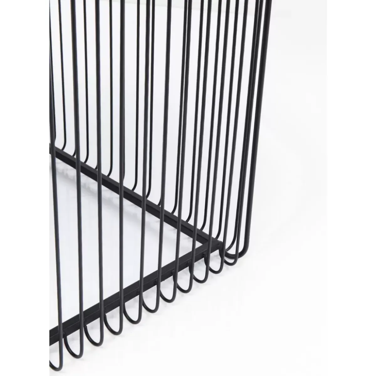 KARE Design Beistelltisch Wire Square Schwarz (2/Set) 45X45Cm- Tische