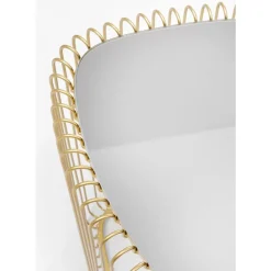 KARE Design Beistelltisch Wire Triangle Gold (2/Set)- Tische