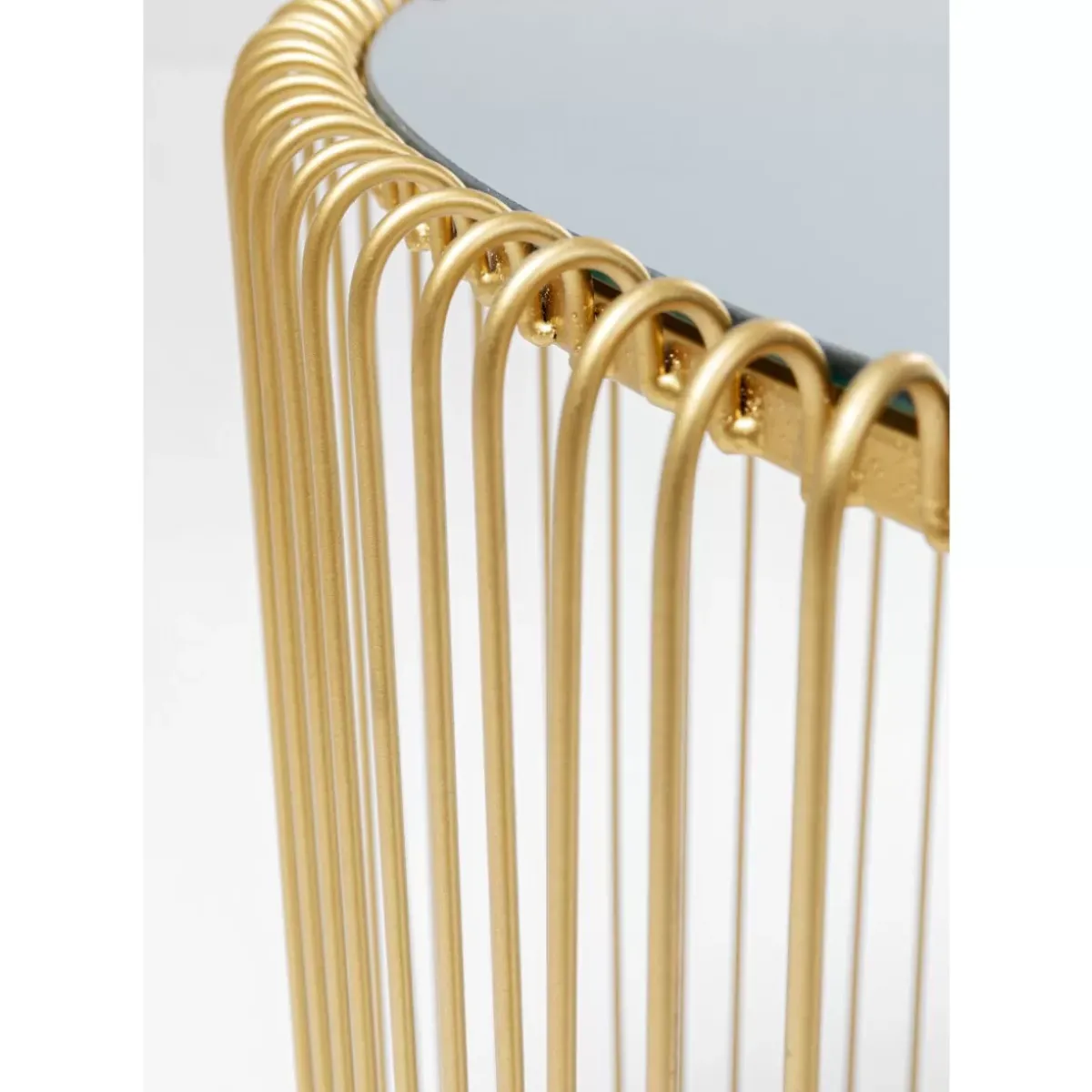 KARE Design Beistelltisch Wire Triangle Gold (2/Set)- Tische