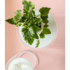 KARE Design Beistelltisch Wire White (2/Set) O44Cm- Tische