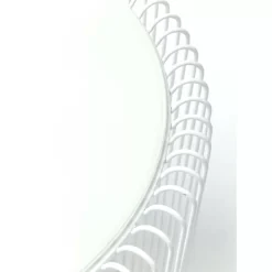 KARE Design Beistelltisch Wire White (2/Set) O44Cm- Tische