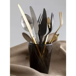 KARE Design Besteck Gloria Matt Gold (16-Tlg.)- Geschirr & Tischaccessoires