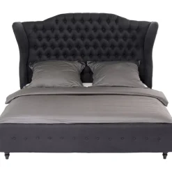 KARE Design Bett City Spirit Graphit 180X200Cm- Betten