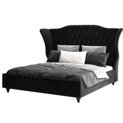 KARE Design Bett City Spirit Graphit 180X200Cm- Betten