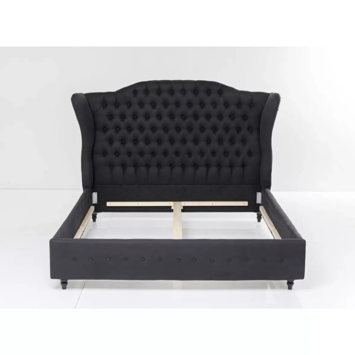 KARE Design Bett City Spirit Graphit 160X200Cm- Betten