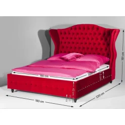 KARE Design Bett City Spirit Graphit 160X200Cm- Betten