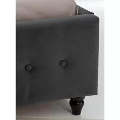 KARE Design Bett City Spirit Graphit 160X200Cm- Betten