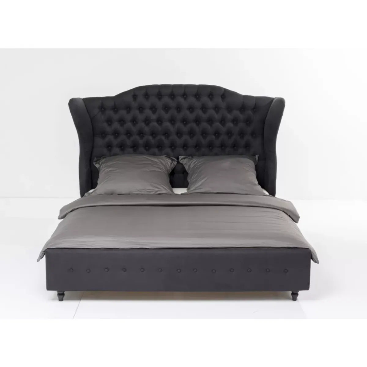 KARE Design Bett City Spirit Graphit 160X200Cm- Betten