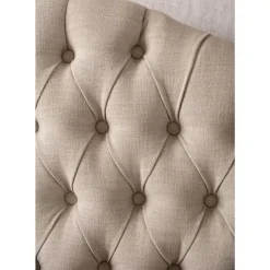 KARE Design Bett City Spirit Linen Natural 180X200Cm- Betten