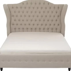 KARE Design Bett City Spirit Linen Natural 160X200Cm- Betten