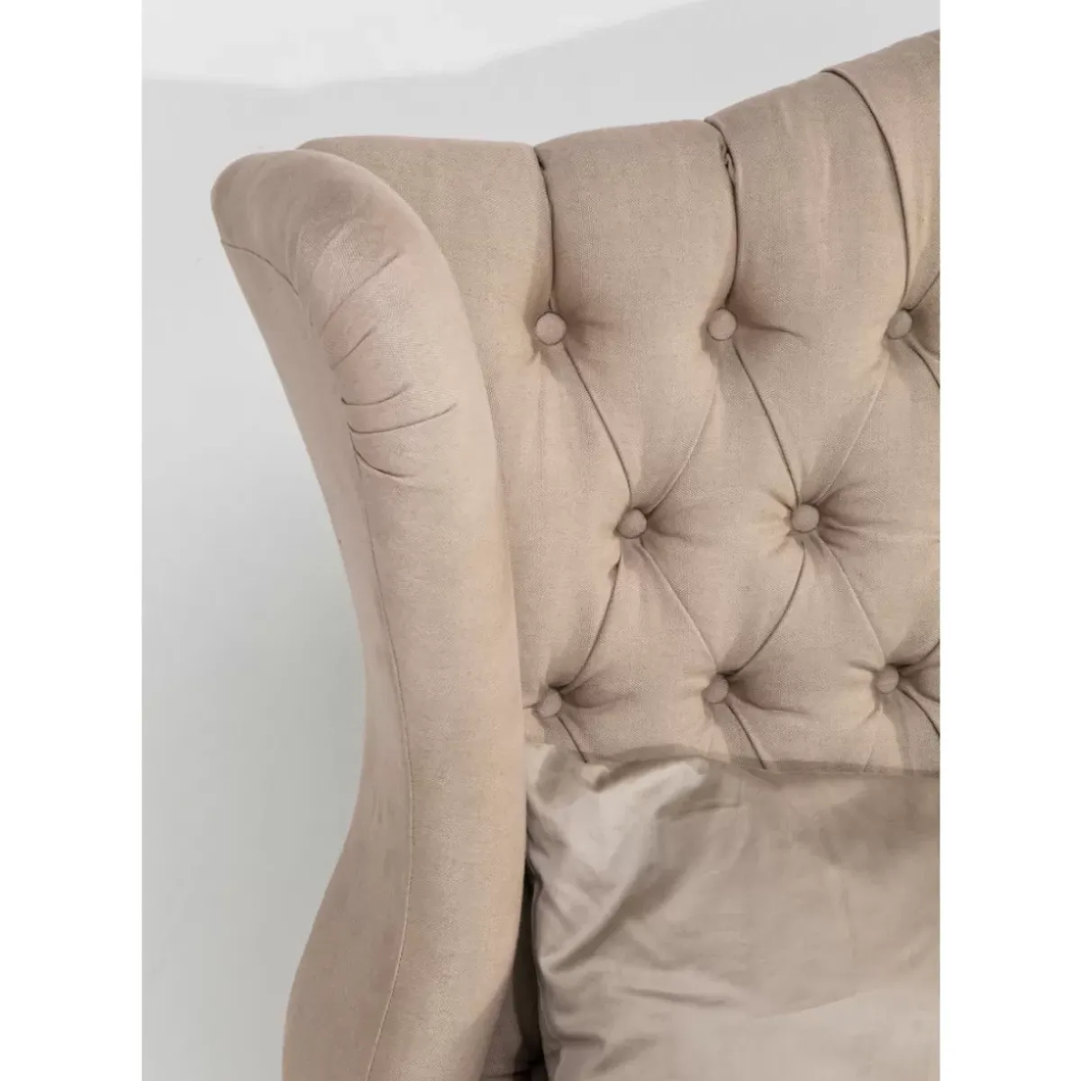 KARE Design Bett City Spirit Linen Natural 160X200Cm- Betten