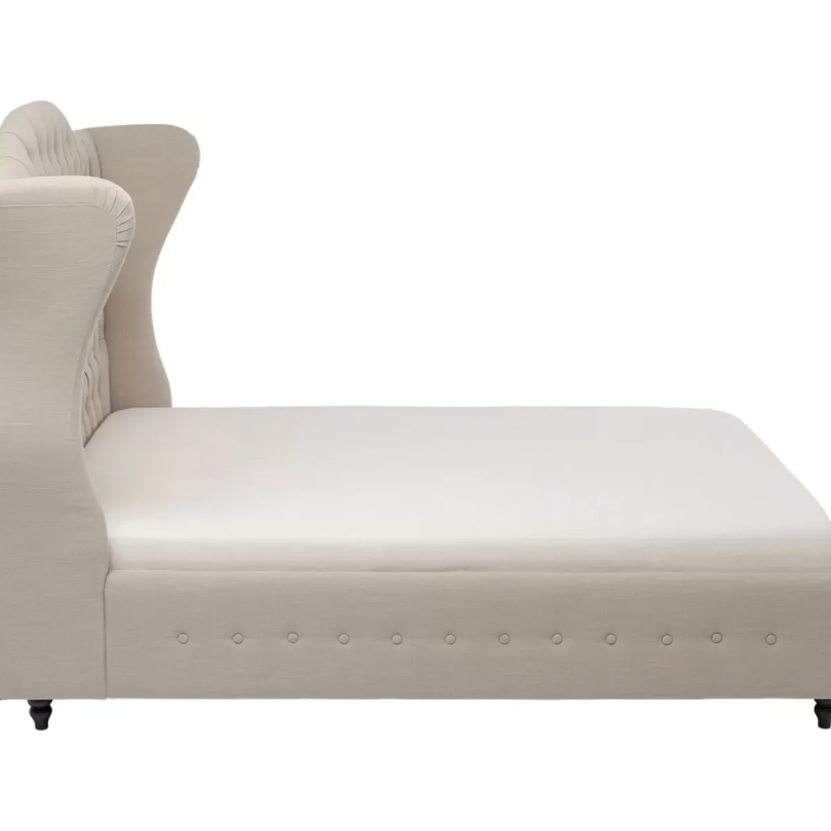 KARE Design Bett City Spirit Linen Natural 160X200Cm- Betten