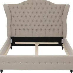 KARE Design Bett City Spirit Linen Natural 160X200Cm- Betten