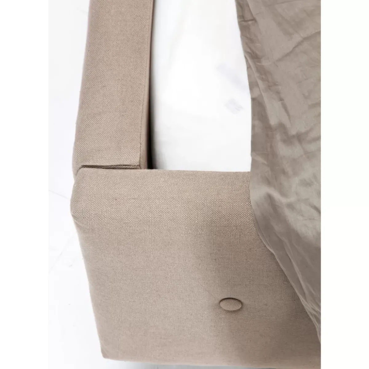 KARE Design Bett City Spirit Linen Natural 160X200Cm- Betten
