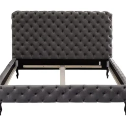 KARE Design Bett Desire Hoch Silbergrau 180X200 Cm- Betten