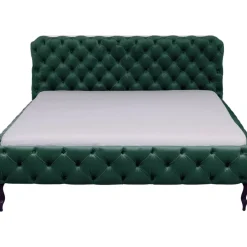KARE Design Bett Desire Velvet Grun 180X200Cm- Betten