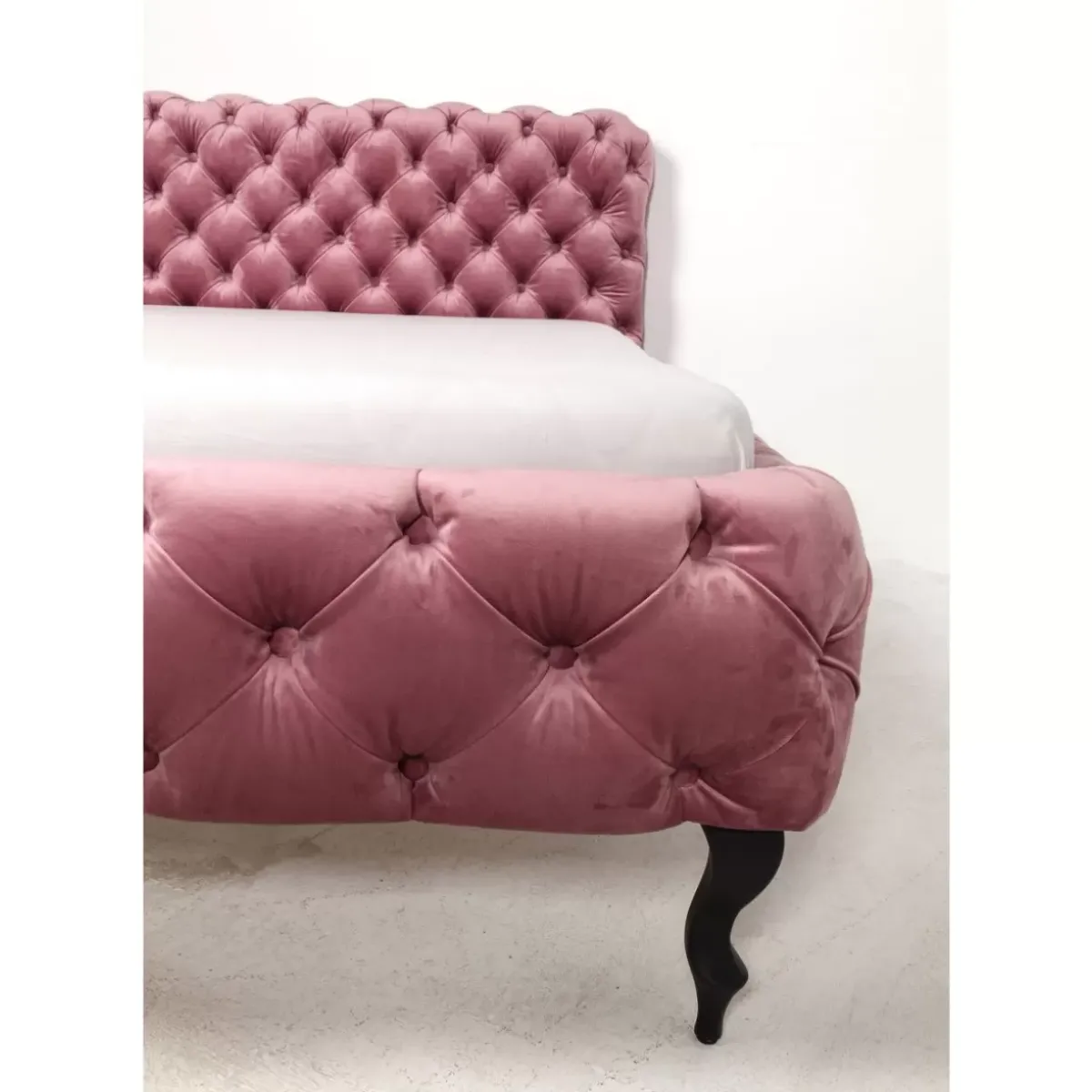 KARE Design Bett Desire Velvet Rose 160X200Cm- Betten