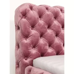 KARE Design Bett Desire Velvet Rose 160X200Cm- Betten