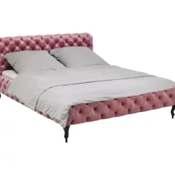 KARE Design Bett Desire Velvet Rose 180X200Cm- Betten