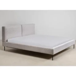 KARE Design Bett East Side Cord Grau 180X200Cm- Betten