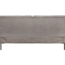 KARE Design Bett East Side Cord Grau 160X200Cm- Betten