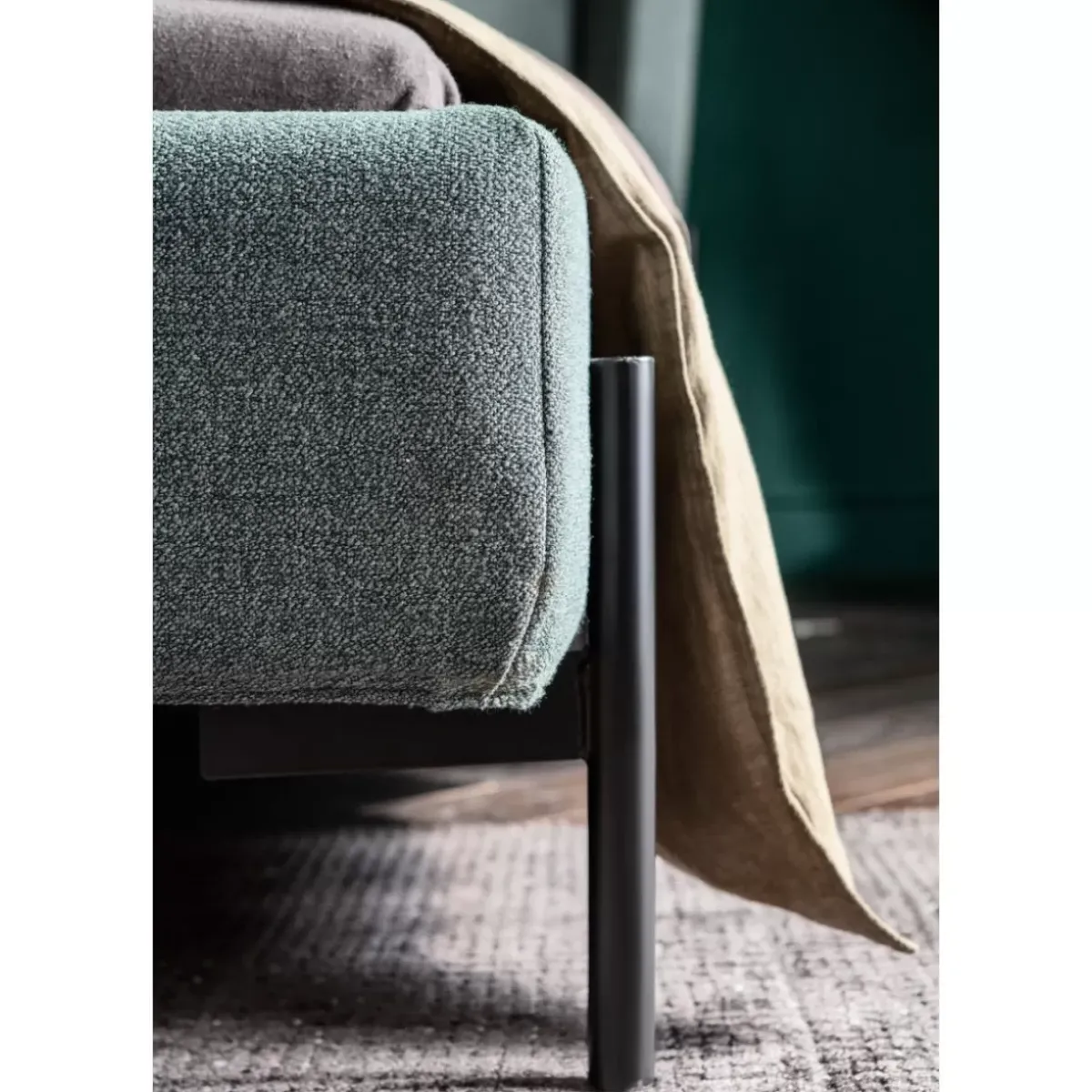 KARE Design Bett Tivoli Grun 180X200- Betten