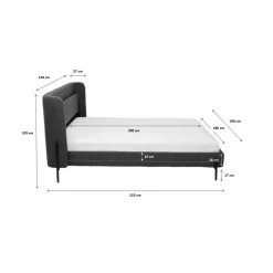 KARE Design Bett Tivoli Grun 180X200- Betten