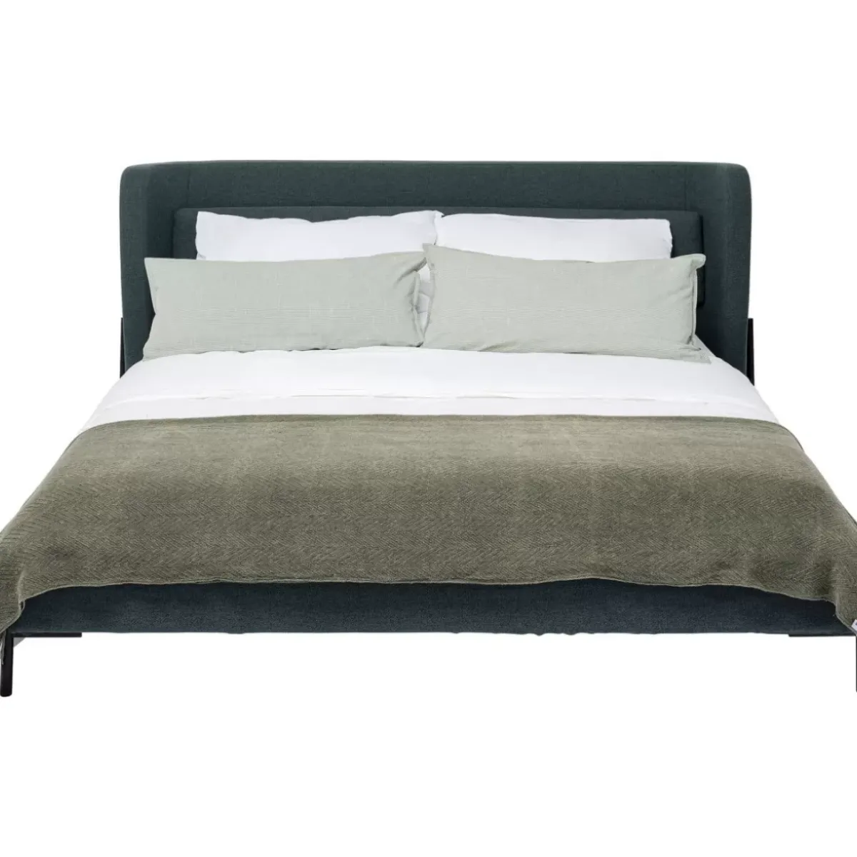 KARE Design Bett Tivoli Grun 160X200- Betten