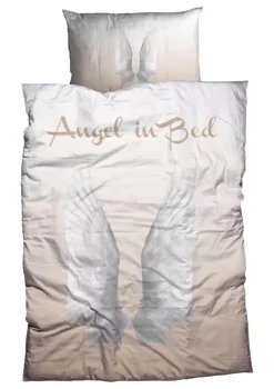 KARE Design Bettwasche Angel In Bed 160X210 + Kissen 50X70- Deko & Geschenkartikel