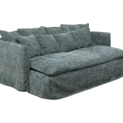 KARE Design Bigsofa Boheme Blaugrun 230Cm- Sofas & Couches