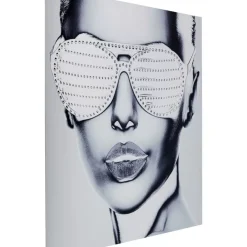 KARE Design Bild Alu Cool Girl 120X120- Bilder