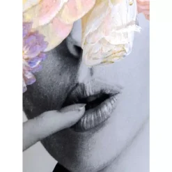 KARE Design Bild Frame Flower Lady Pastell 152X117- Bilder