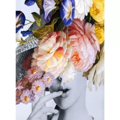 KARE Design Bild Frame Flower Lady Pastell 152X117- Bilder