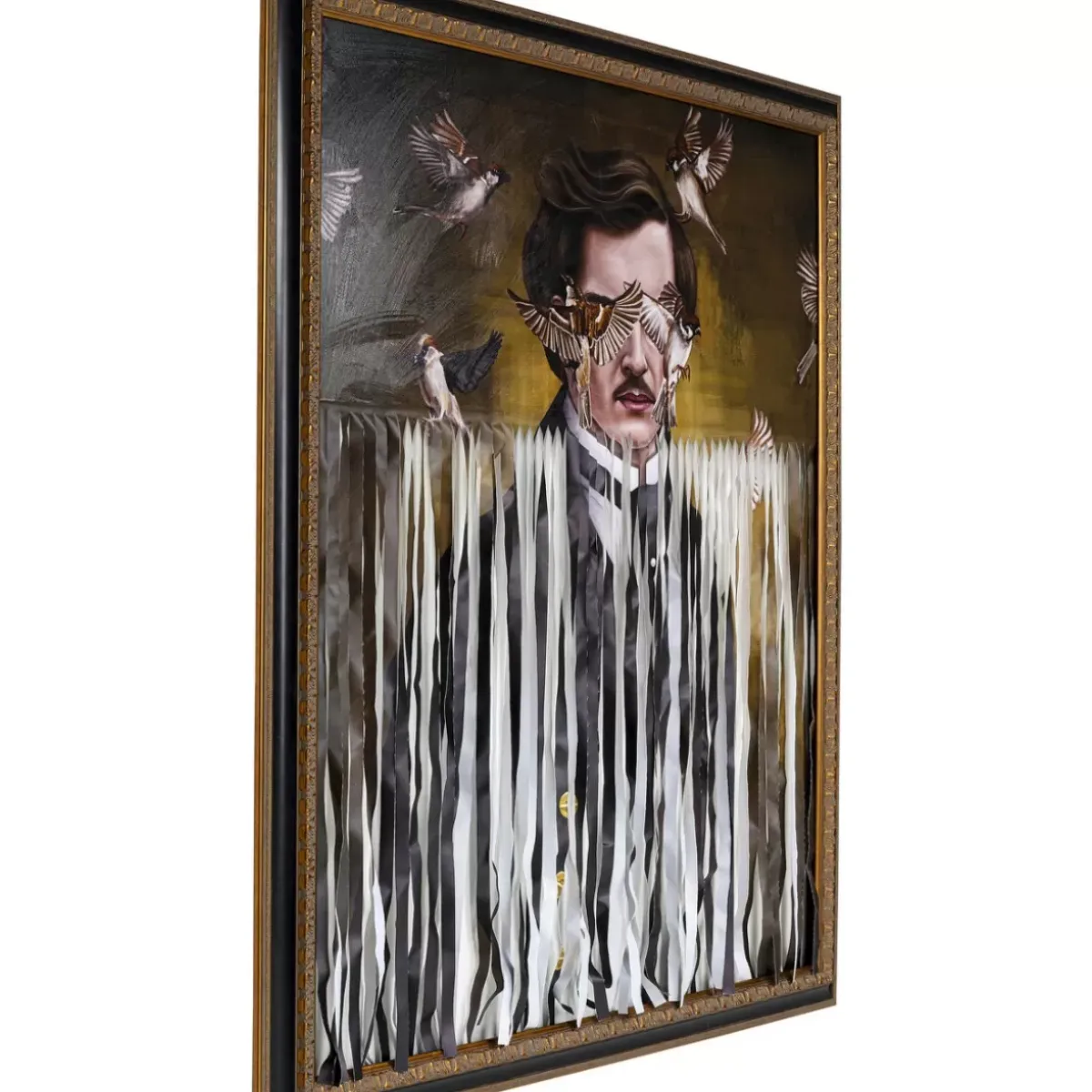 KARE Design Bild Frame Gentleman Cuts 130X163Cm- Bilder