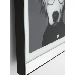 KARE Design Bild Frame Mirror Artist Dog 60X60- Bilder