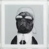 KARE Design Bild Frame Mirror Designer Dog 60X60- Bilder