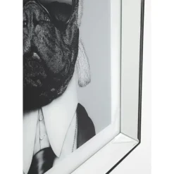 KARE Design Bild Frame Mirror Designer Dog 60X60- Bilder