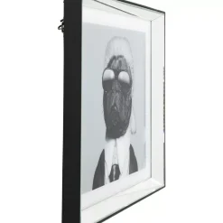 KARE Design Bild Frame Mirror Designer Dog 60X60- Bilder